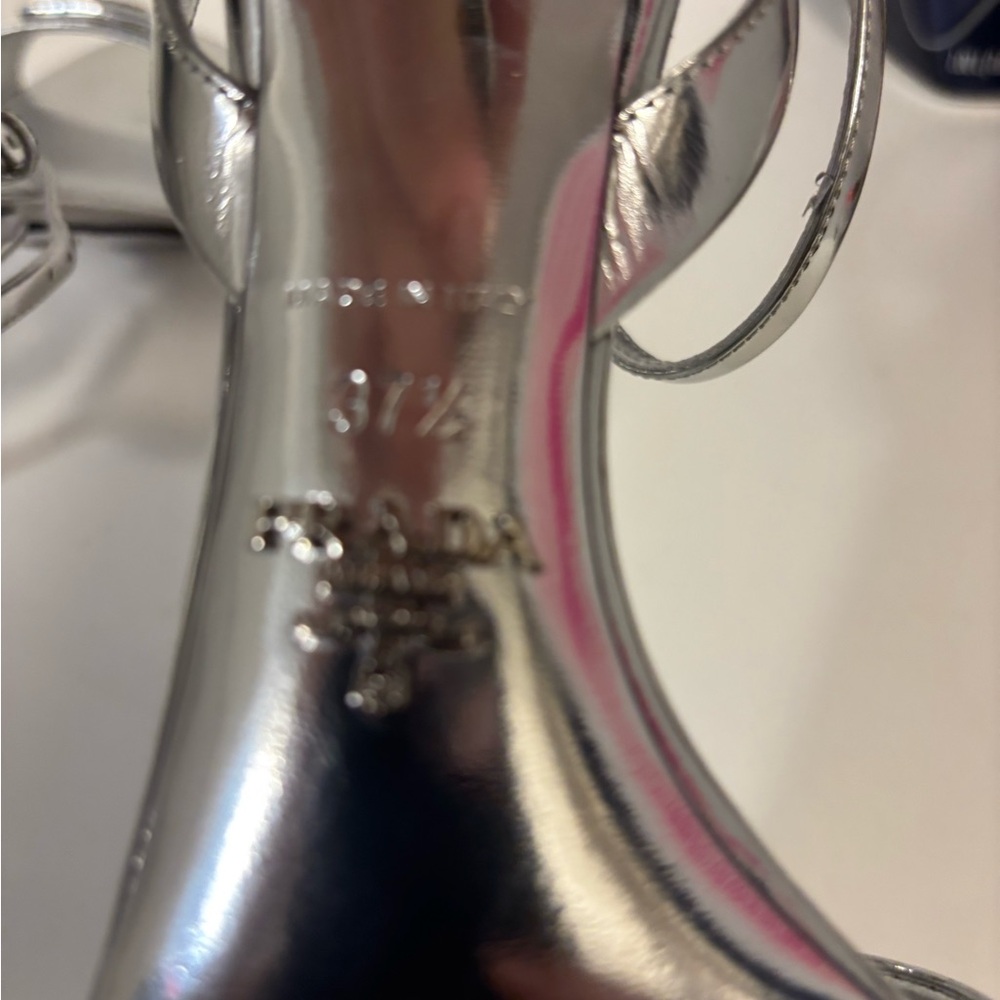 Prada silver heels - Picture 10 of 14